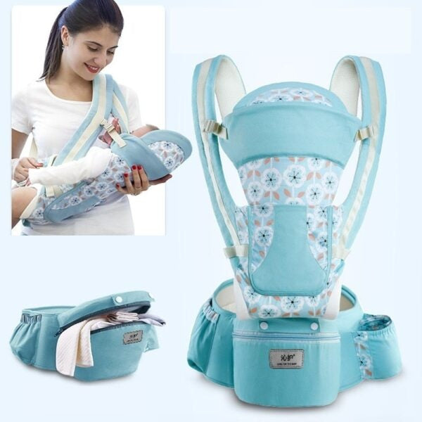 3-in-1 Baby Waist Stool Carrier – Comfortable Hip Seat for Easy Parenting