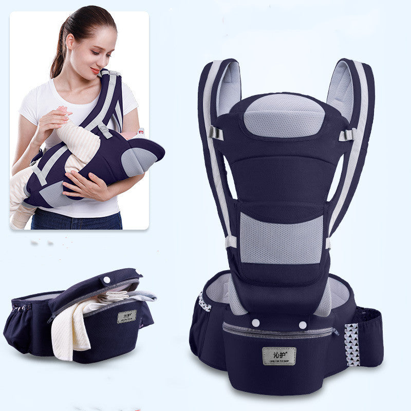 3-in-1 Baby Waist Stool Carrier – Comfortable Hip Seat for Easy Parenting